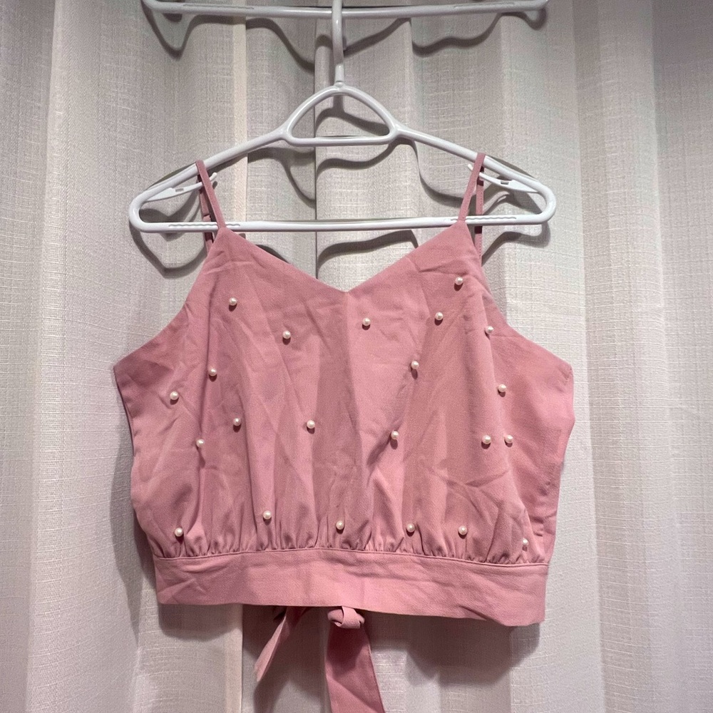 Pearl crop top